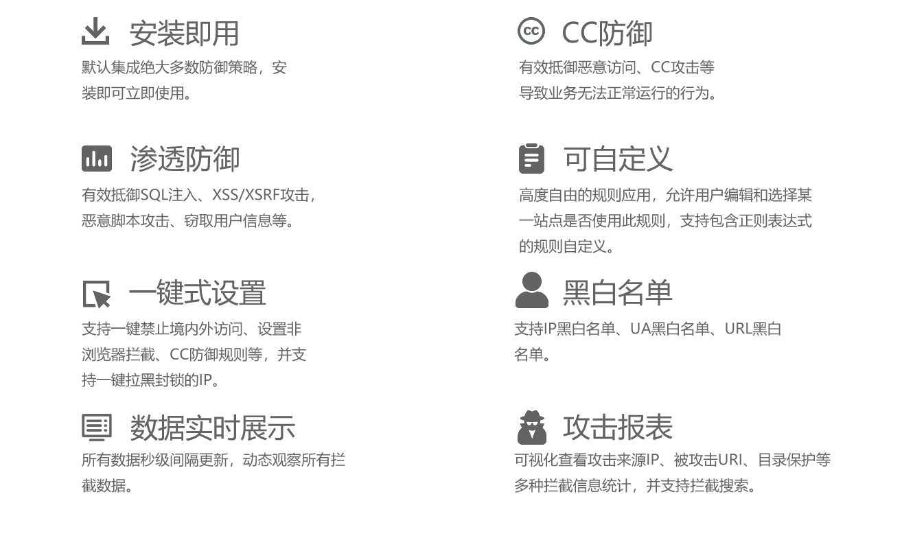 图片[1] - 这是一个守护您的网站安全的Typecho 防火墙插件  WebFirewall:主动防御；为您的网站安全添加保障 - 江月白